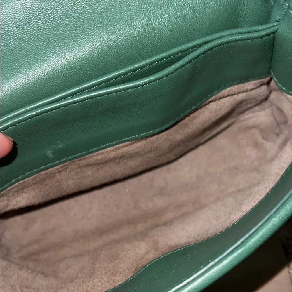 3334 Green Bottega crossbody bag - Picture 8 of 8